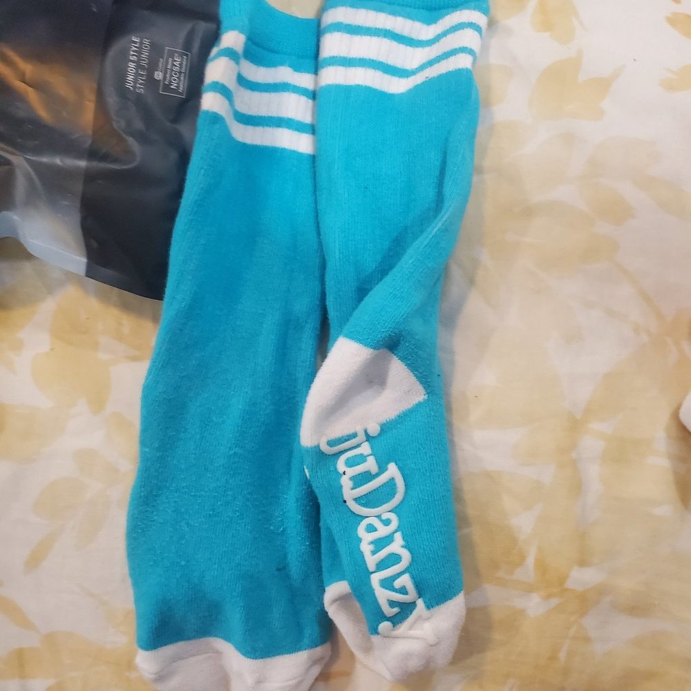 2 Pairs of soccer socks, kids